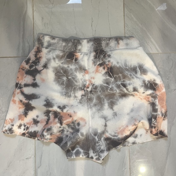 Free People Fleece Pink and Grey Lounge Shorts Size XS - Picture 2 of 2